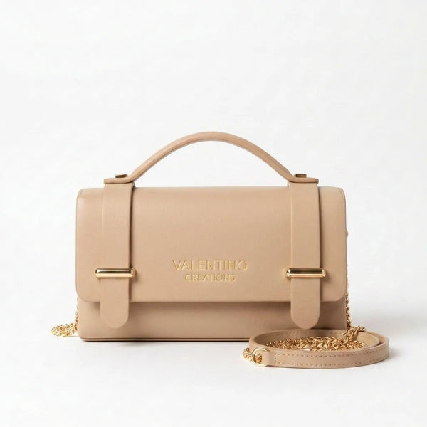 Valentino Creations - Tracolla in simil pelle borsetta rigida borchie