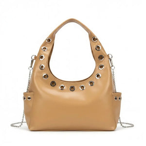 Coconuda - Borsetta borsa mini bag monomanico spalla borchie borchiata tracolla