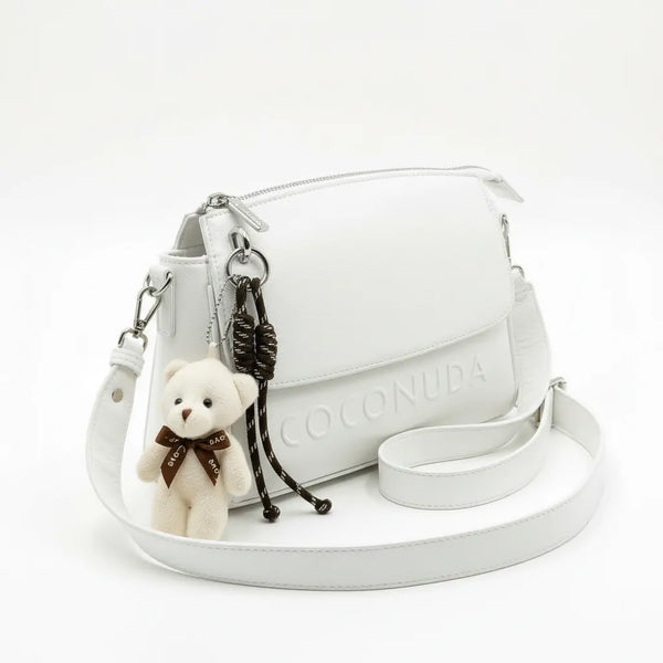 Coconuda - Tracolla logo 3d borsetta con charms