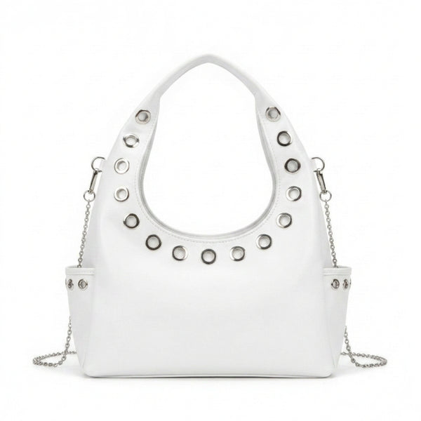 Coconuda - Borsetta borsa mini bag monomanico spalla borchie borchiata tracolla