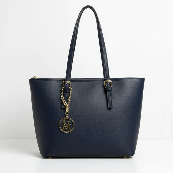 La Continente - Borsa in Vera Pelle Italiana shopping shopper a spalla