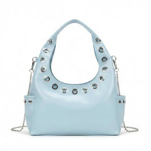 Coconuda - Borsetta borsa mini bag monomanico spalla borchie borchiata tracolla