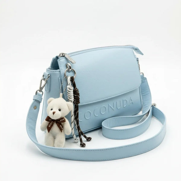 Coconuda - Tracolla logo 3d borsetta con charms