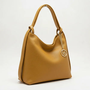 La Alibi - Borsa 2in1 in Vera Pelle trasformabile da borsa a sacco a zaino MADE IN ITALY