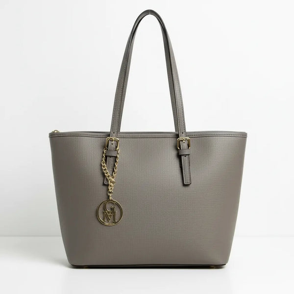 La Continente - Borsa in Vera Pelle Italiana shopping shopper a spalla