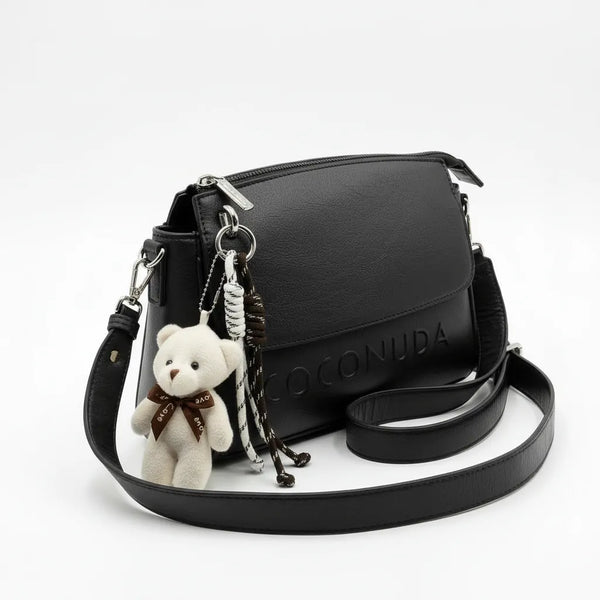 Coconuda - Tracolla logo 3d borsetta con charms