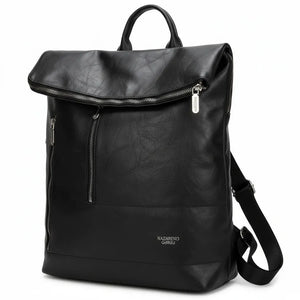 NAZARENO GABRIELLI - Zaino unisex donna uomo zainetto firmato giornaliera elegante capiente cartella
