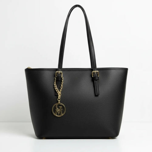 La Continente - Borsa in Vera Pelle Italiana shopping shopper a spalla
