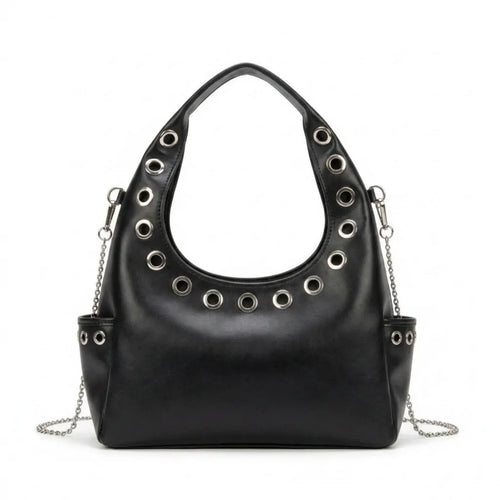Coconuda - Borsetta borsa mini bag monomanico spalla borchie borchiata tracolla