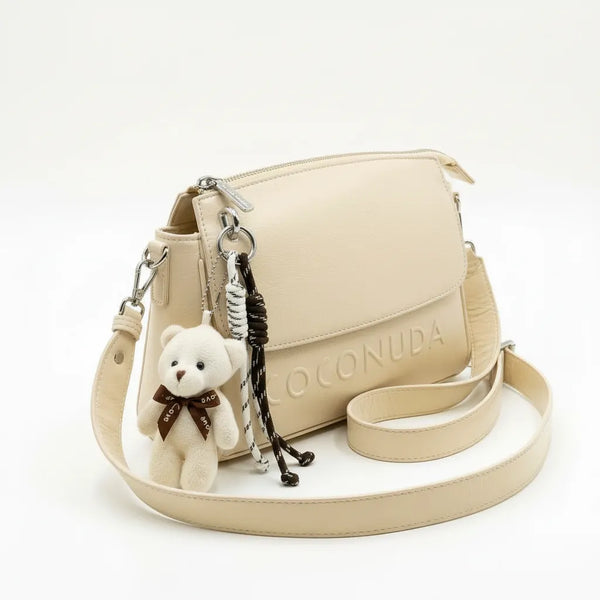 Coconuda - Tracolla logo 3d borsetta con charms