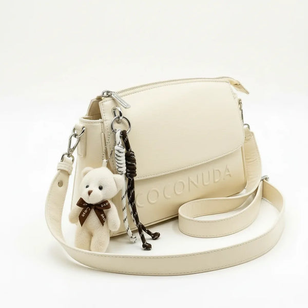 Coconuda - Tracolla logo 3d borsetta con charms