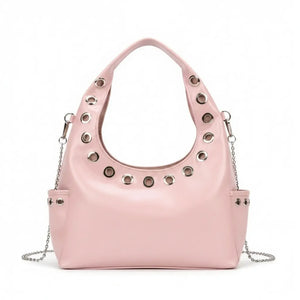 Coconuda - Borsetta borsa mini bag monomanico spalla borchie borchiata tracolla
