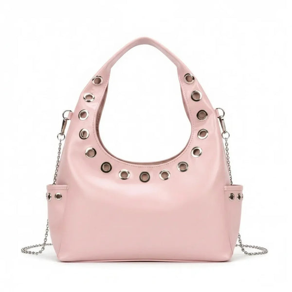 Coconuda - Borsetta borsa mini bag monomanico spalla borchie borchiata tracolla