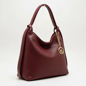 La Alibi - Borsa 2in1 in Vera Pelle trasformabile da borsa a sacco a zaino MADE IN ITALY