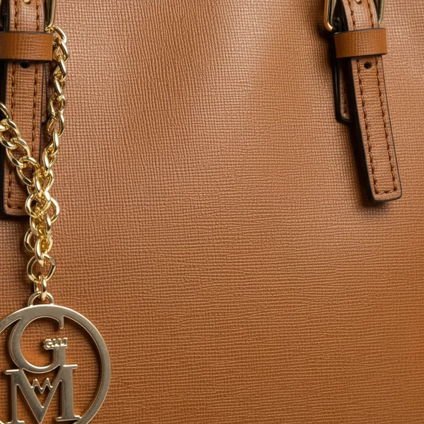 La Continente - Borsa in Vera Pelle Italiana shopping shopper a spalla