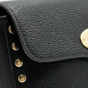 La Rockettarina - Borsa in Vera Pelle Italiana a postina borchie firmata GYOIAMEA