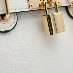 La Milvas - Borsa a bauletto con charms borsetta firmata GYOIAMEA a mano tracolla