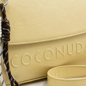 Coconuda - Tracolla logo 3d borsetta con charms