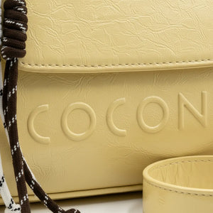Coconuda - Tracolla logo 3d borsetta con charms