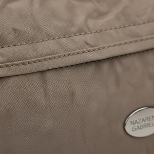 Nazareno Gabrielli - Borsa 4 tasche zip mezzaluna Tracolla Donna in Nylon Multitasche Impermeabile e Leggera