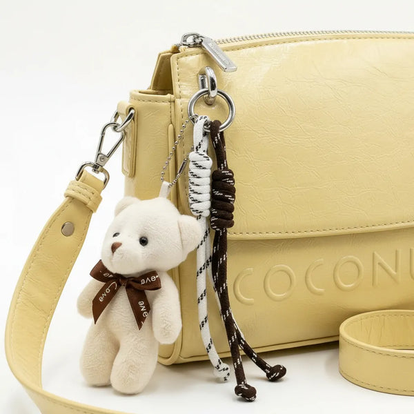 Coconuda - Tracolla logo 3d borsetta con charms