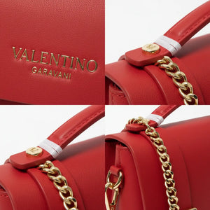 Valentino Creations - Tracolla in simil pelle borsetta rigida borchie