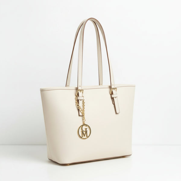 La Continente - Borsa in Vera Pelle Italiana shopping shopper a spalla