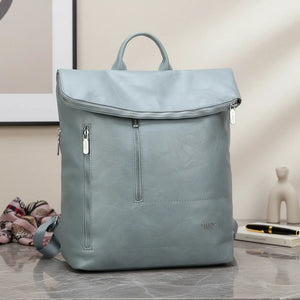 NAZARENO GABRIELLI - Zaino unisex donna uomo zainetto firmato giornaliera elegante capiente cartella