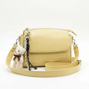 Coconuda - Tracolla logo 3d borsetta con charms