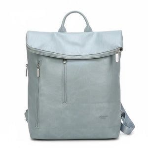 NAZARENO GABRIELLI - Zaino unisex donna uomo zainetto firmato giornaliera elegante capiente cartella