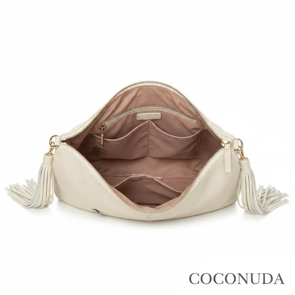 Coconuda - Borsa monomanico spalla catena frange grande