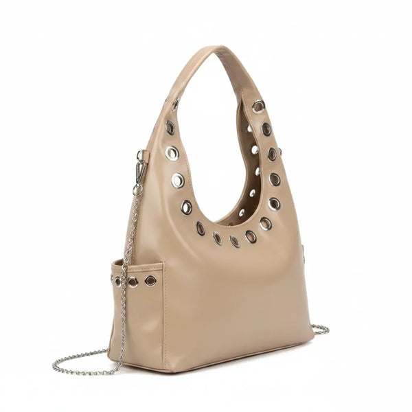 Coconuda - Borsetta borsa mini bag monomanico spalla borchie borchiata tracolla