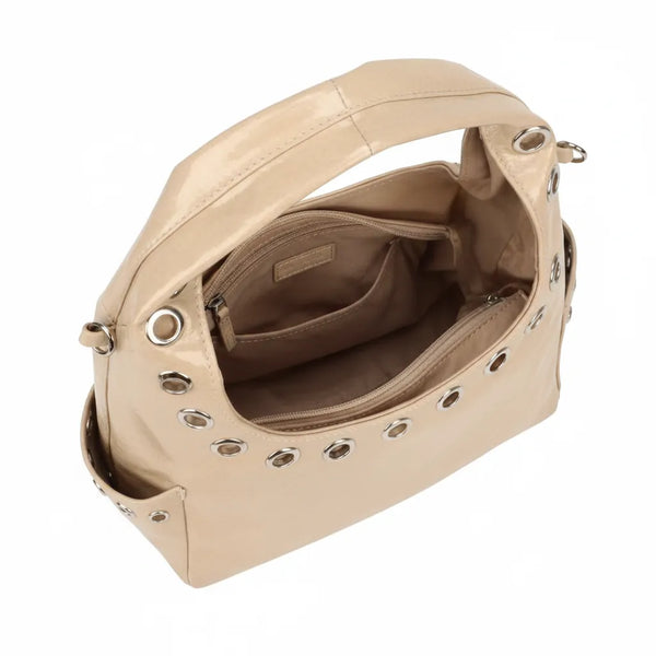 Coconuda - Borsetta borsa mini bag monomanico spalla borchie borchiata tracolla