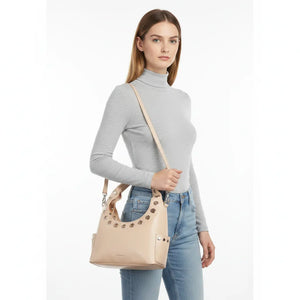 Coconuda - Borsetta borsa mini bag monomanico spalla borchie borchiata tracolla