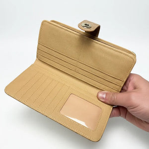 Portafoglio firmato Gyoiamea donna in sughero fantasia colorata porta tessere carte di credito e monete