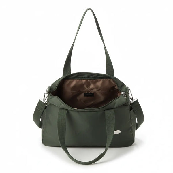Nazareno Gabrielli - Borsa shopper tote bag Tracolla spalla Donna in Nylon Multitasche Impermeabile e Leggera