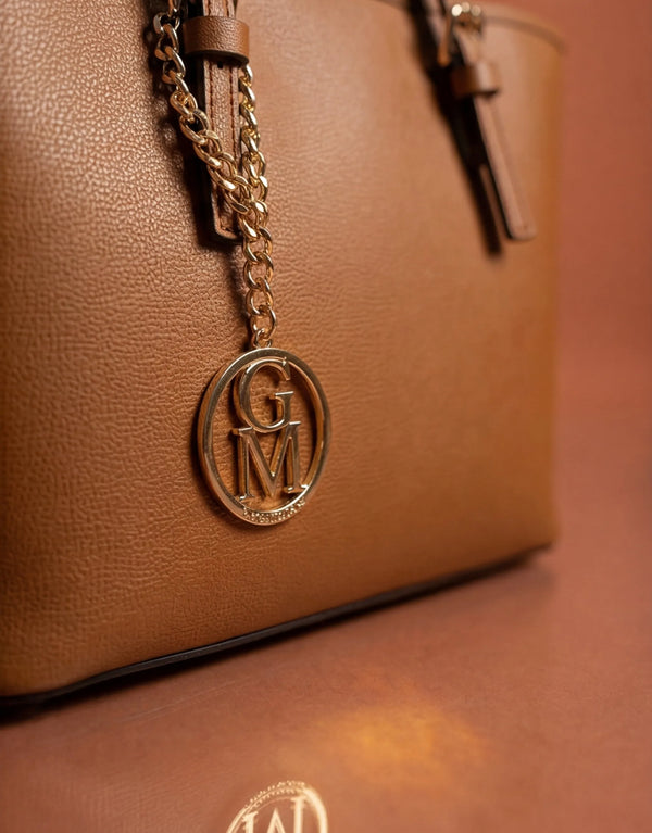 La Continente - Borsa in Vera Pelle Italiana shopping shopper a spalla