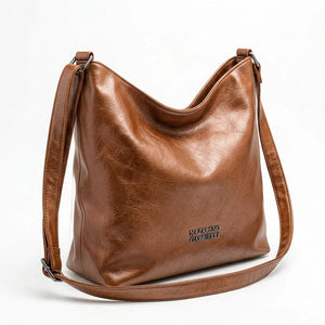 Borsa hobo Nazareno Gabrielli a spalla e tracolla cuoio - vista principale