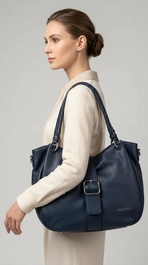 Valentini Gino - Borsa spalla nuova Donna sacco secchio grande shopping bag Casual 2026 firmata tracolla