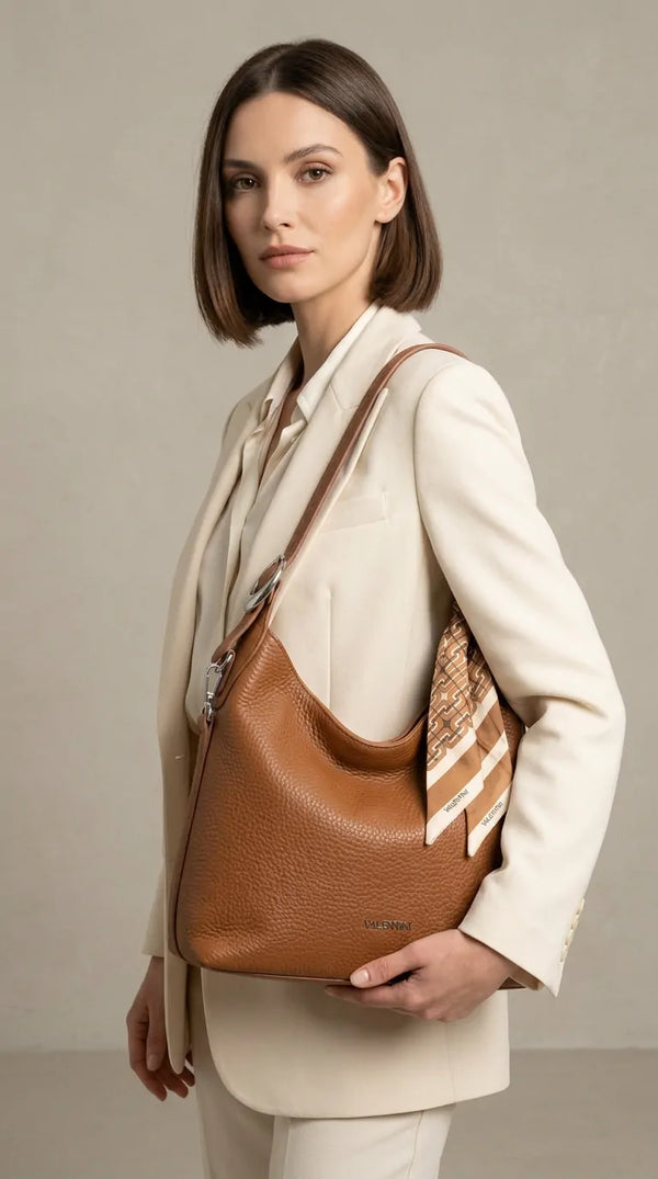Valentini Gino - Borsa nuova Donna sacco grande Hobo Casual manici con nodo morbida 2026