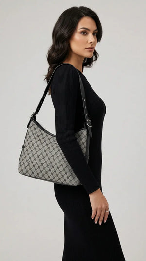 Sweet Years - Borsa Donna sacco grande Hobo Casual mono manico fantasia logata