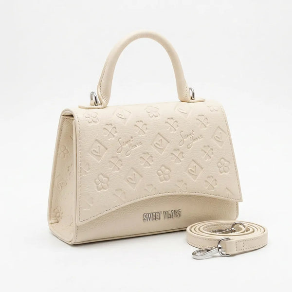 Sweet Years - Borsa clessidra firmata capiente giornaliera elegante borsetta a mano bauletto piccola