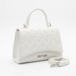 Sweet Years - Borsa clessidra firmata capiente giornaliera elegante borsetta a mano bauletto piccola