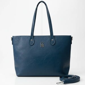 Big - Borsa firmata GYOIAMEA shopping spalla donna grande simil pelle venata