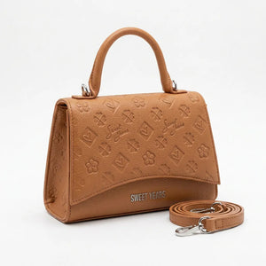 Sweet Years - Borsa clessidra firmata capiente giornaliera elegante borsetta a mano bauletto piccola