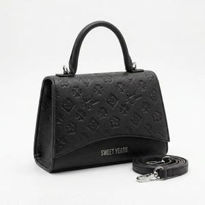 Sweet Years - Borsa clessidra firmata capiente giornaliera elegante borsetta a mano bauletto piccola