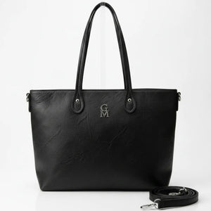 Big - Borsa firmata GYOIAMEA shopping spalla donna grande simil pelle venata
