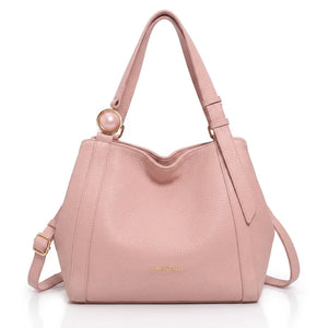 Valentini Gino - Borsa spalla nuova Donna shopping morbida spalla similpelle baule bauletto e tracolla