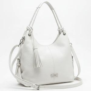 CHARRO - Borsa Donna sacco grande Hobo Casual manici intrecciati morbida 2026