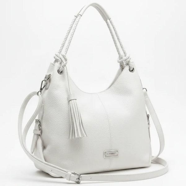 CHARRO - Borsa Donna sacco grande Hobo Casual manici intrecciati morbida 2026